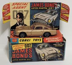 Corgi Toys, no.261, James Bond Aston Martin DB5, boxed complete with figure