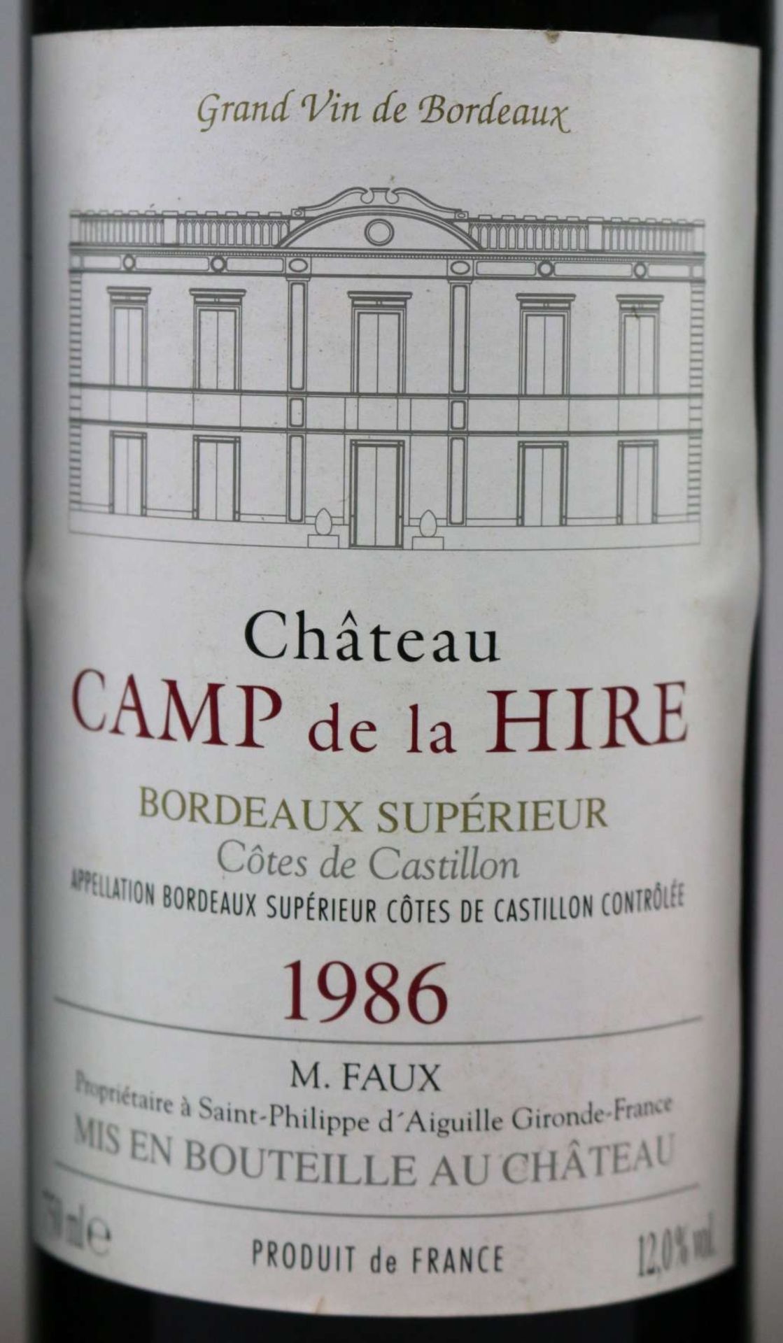 5 Flaschen Bordeaux, 1980er Jahre - Image 4 of 8