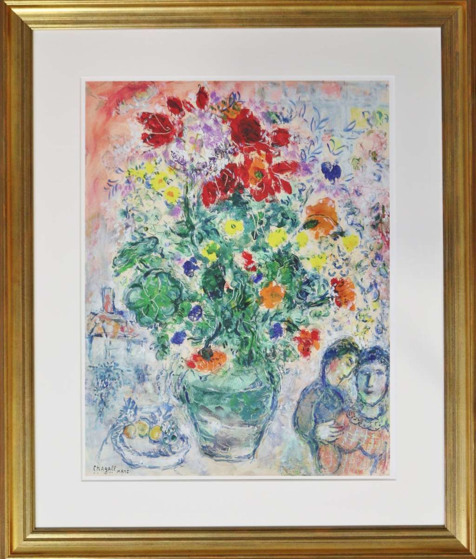 Chagall- Bouquet de Renoncules - Image 2 of 2