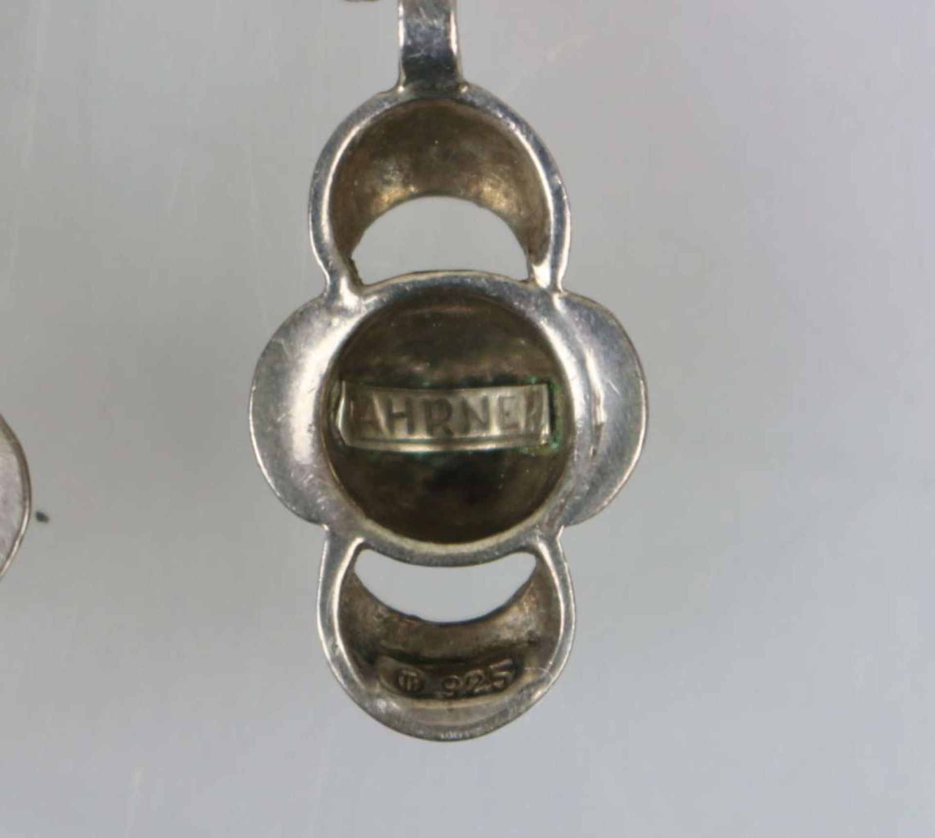 Brosche und Paar Ohrringe, Theodor Fahrner, Silber - Bild 3 aus 3