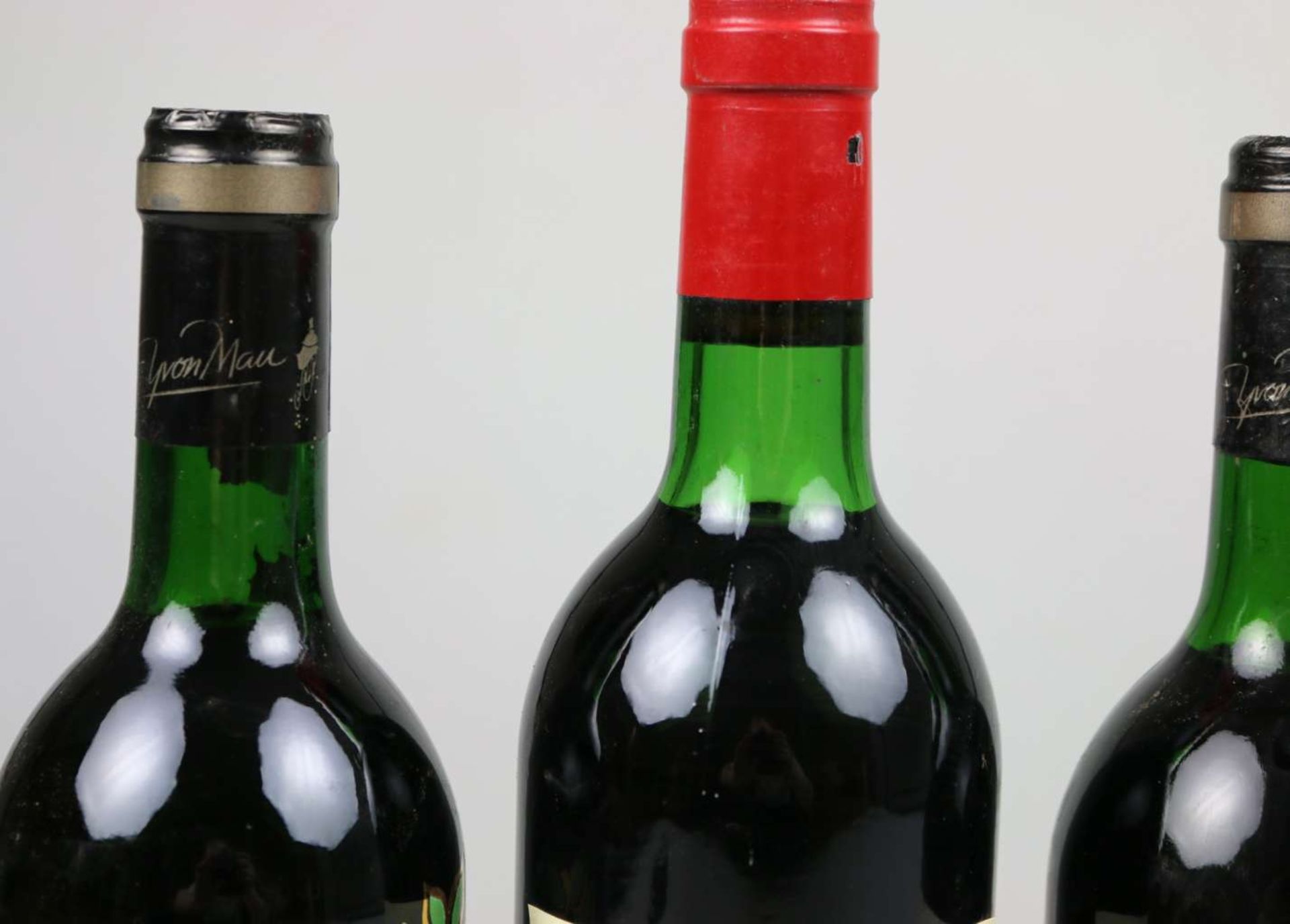 5 Flaschen französischer Rotwein, 1980er Jahre - Image 2 of 6