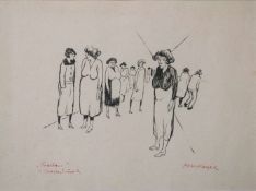 Otto Nagel-Lithographie