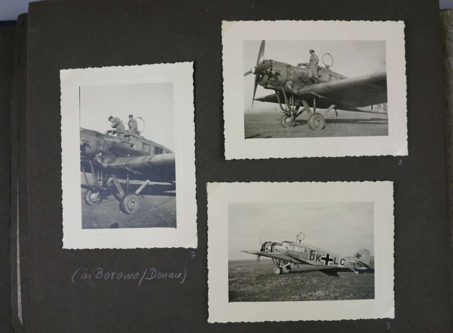 Wehrmacht, 5 Fotoalben eines Fliegers der Luftwaffe - Bild 8 aus 14
