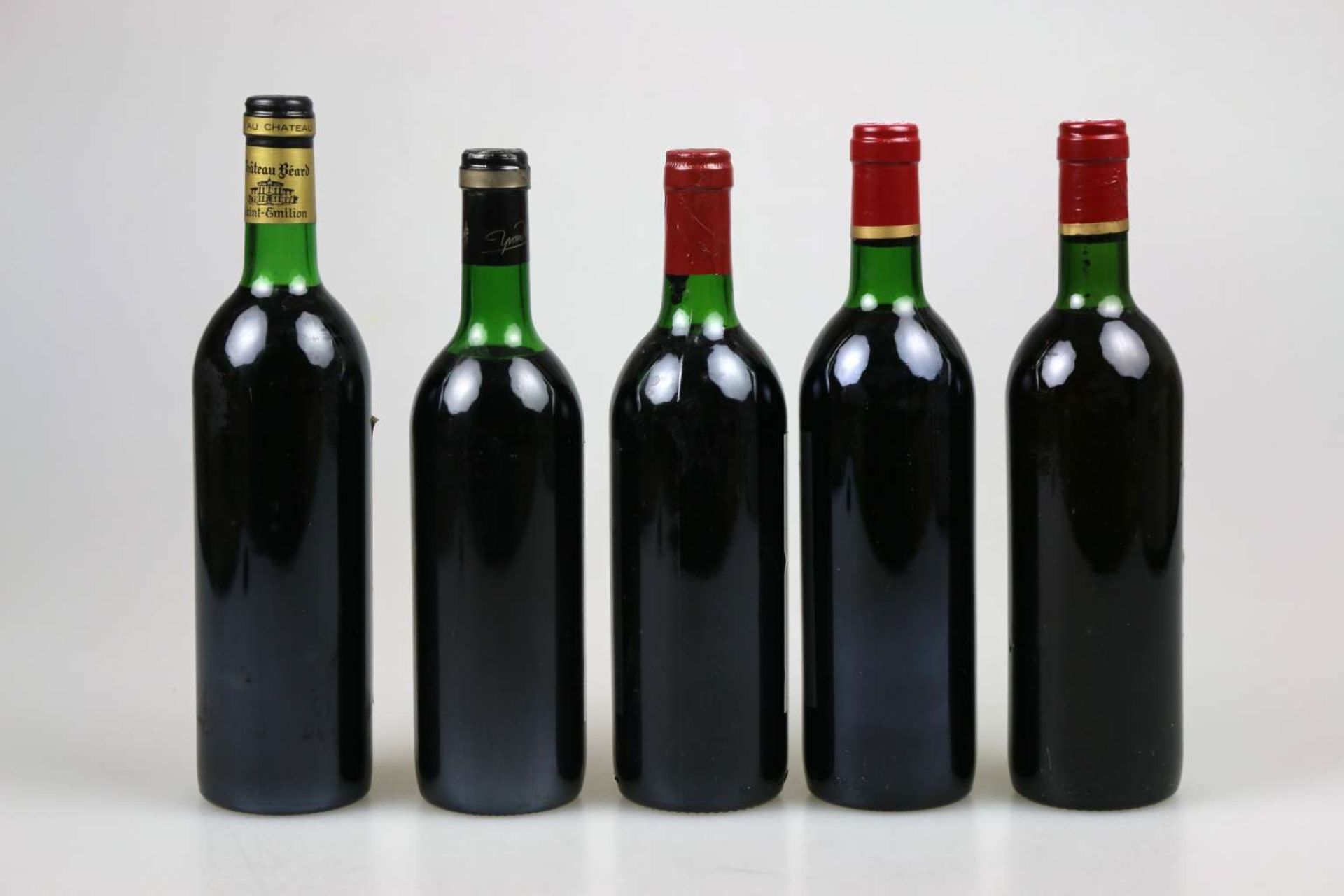 5 Flaschen Bordeaux, 1980er Jahre - Image 8 of 8