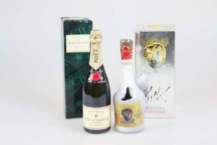 Mo�t & Chandon und Brandy Conde de Osborne