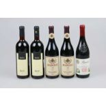 Italienischer Rotwein, 5 Flaschen