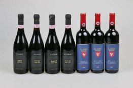 Italienischer Rotwein, 7 Flaschen