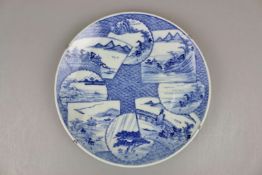 Großer Imari Teller- Sometsuke