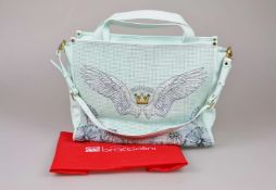 Braccialini Italien, große Handtasche Jasmine in Mint