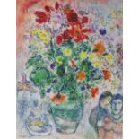 Chagall- Bouquet de Renoncules