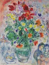 Chagall- Bouquet de Renoncules