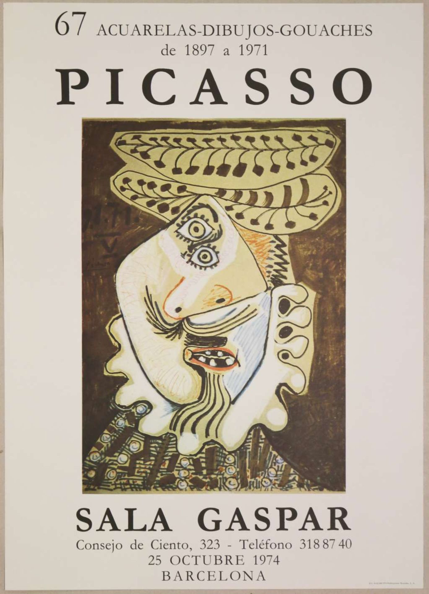 3 Plakate PICASSO - Image 3 of 4