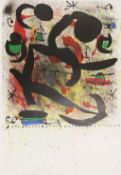Joan MIRO (1893-1983), Ohne Titel, Farblithographie, 90 x 63