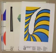 5 Affiches/Poster zur Dokumenta 4.