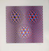 Victor VASARELY, Konjunktion (1987)