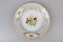 Obsttellerchen, Meissen, 20. Jh., Porzellan