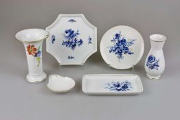 Konvolut Meissen, 4 Teile, 20. Jh.