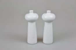 Meissen, Paar Strukturvasen, Ludwig ZEPNER