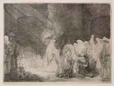 REMBRANDT VAN RIJN, Die Darstellung im Tempel