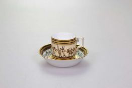 KPM Berlin, Sammeltasse mit UT, um 1820