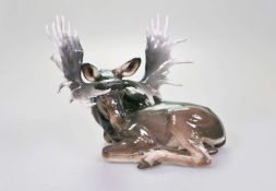 Rosenthal, liegender Elch, Modell-Nr. 706