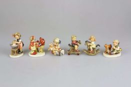 Sechs Hummel Figuren Kinderspiel