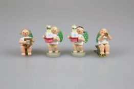 Wendt & Kühn, 2 Geschenkeengel, 2 Engel auf Klemme