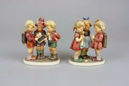 Zwei Hummel Figuren: 