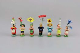 Weha Kunst, sieben Blumenkinder