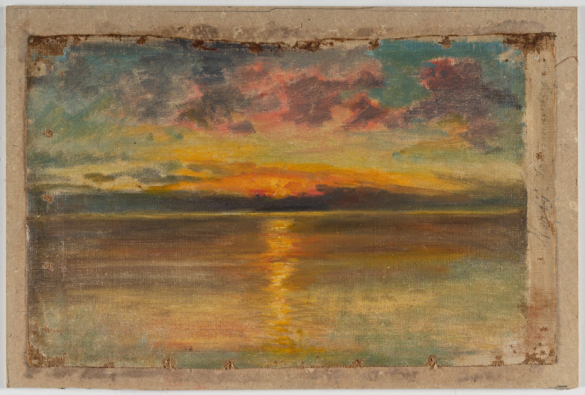 Deutsch – Sonnenuntergang über dem Meer - Bild 2 aus 4