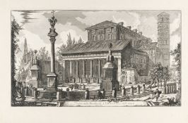 Giovanni Battista Piranesi (1720 Venedig - Rom 1778) – Veduta della Basilica di S. Lorenzo fuori del