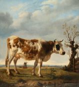 Niederländisch – Kuh in holländischer Landschaft