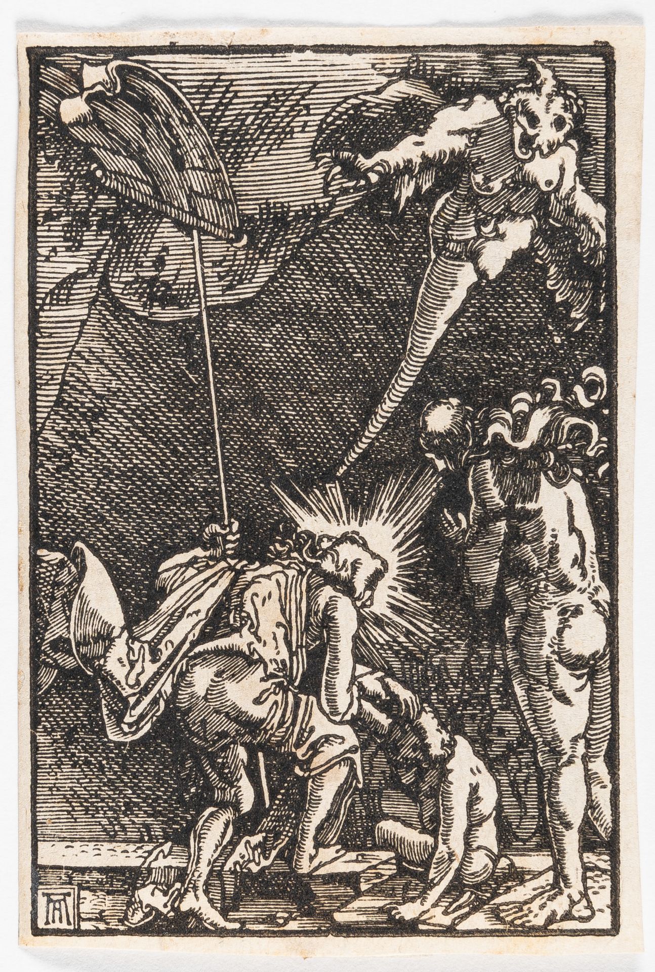 Albrecht Altdorfer (um 1480 - Regensburg - 1538) – Christus in der Vorhölle - Bild 2 aus 3