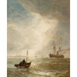Henry Thomas Dawson (tätig um 1860 - 1896) – Ausfahrt aufs Meer