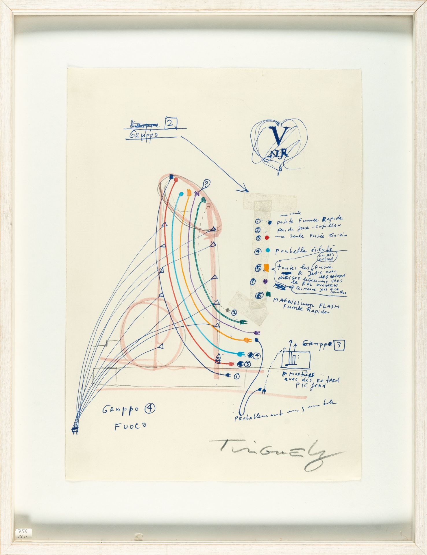 Jean Tinguely (1925 Fribourg - Bern 1991) – 3 Bll. aus: La Vittoria (Victory) - Bild 6 aus 10