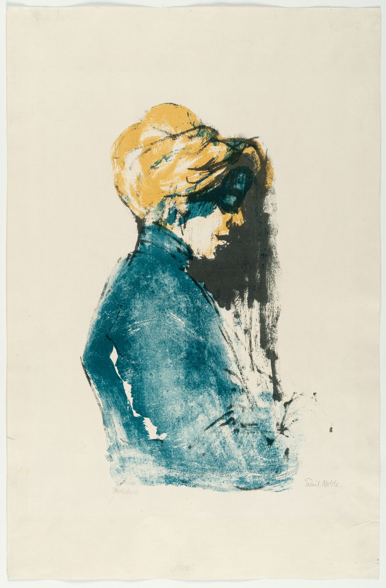 Emil Nolde (1867 Nolde - Seebüll 1956) – „Alice“ - Image 2 of 3