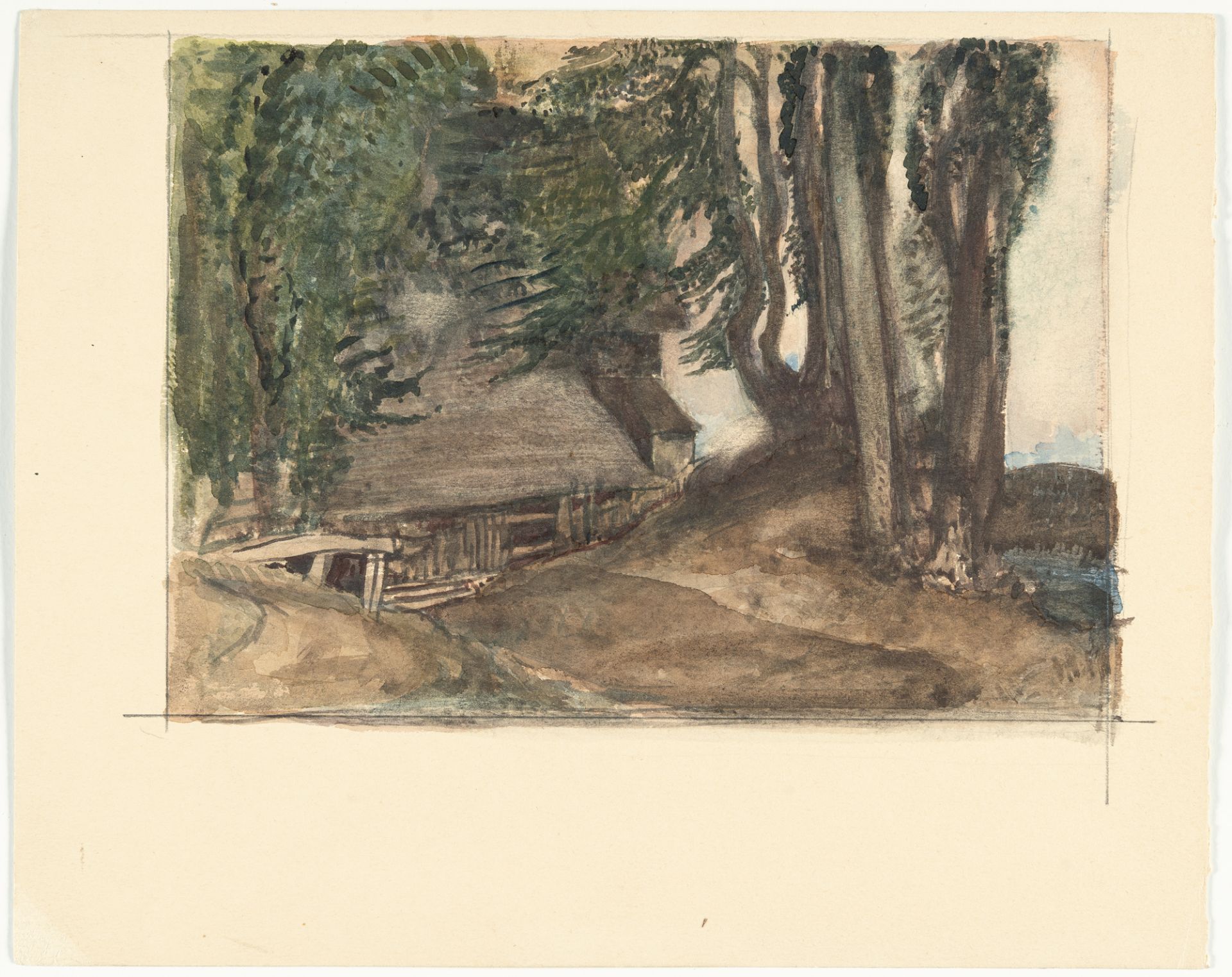 Rudolf Jettmar (1869 Zawodzie bei Krakau - Wien 1939) – Landschaft mit Bauernhaus - Image 2 of 3