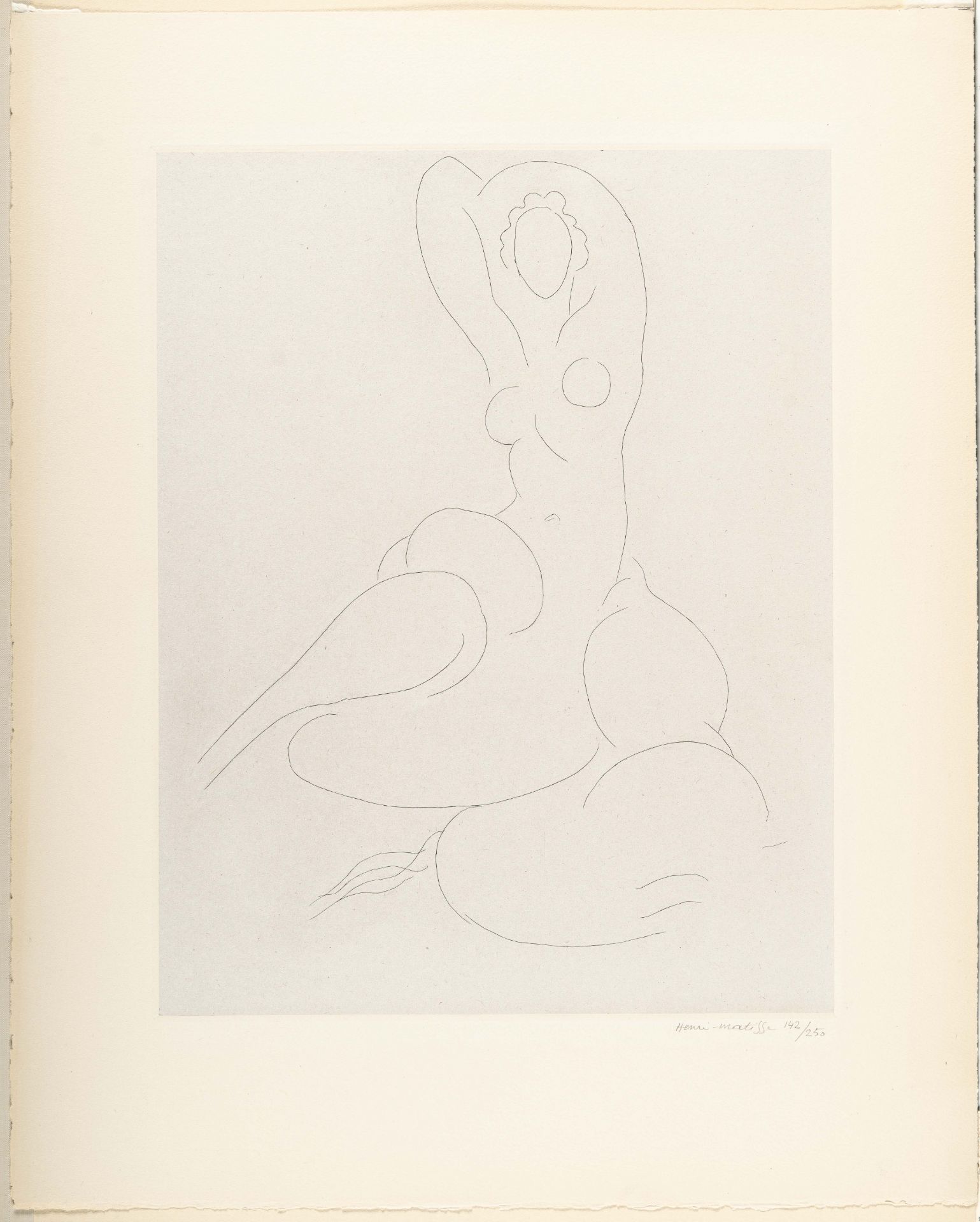 Henri Matisse (1869 Le Cateau-Cambrésis - Nizza 1954) – Nu pour Cleveland - Bild 2 aus 3