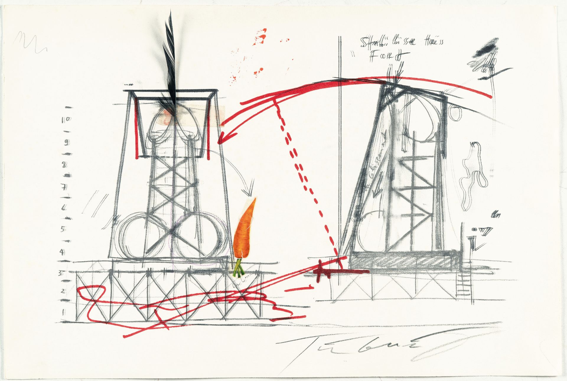 Jean Tinguely (1925 Fribourg - Bern 1991) – 3 Bll. aus: La Vittoria (Victory) - Bild 8 aus 10