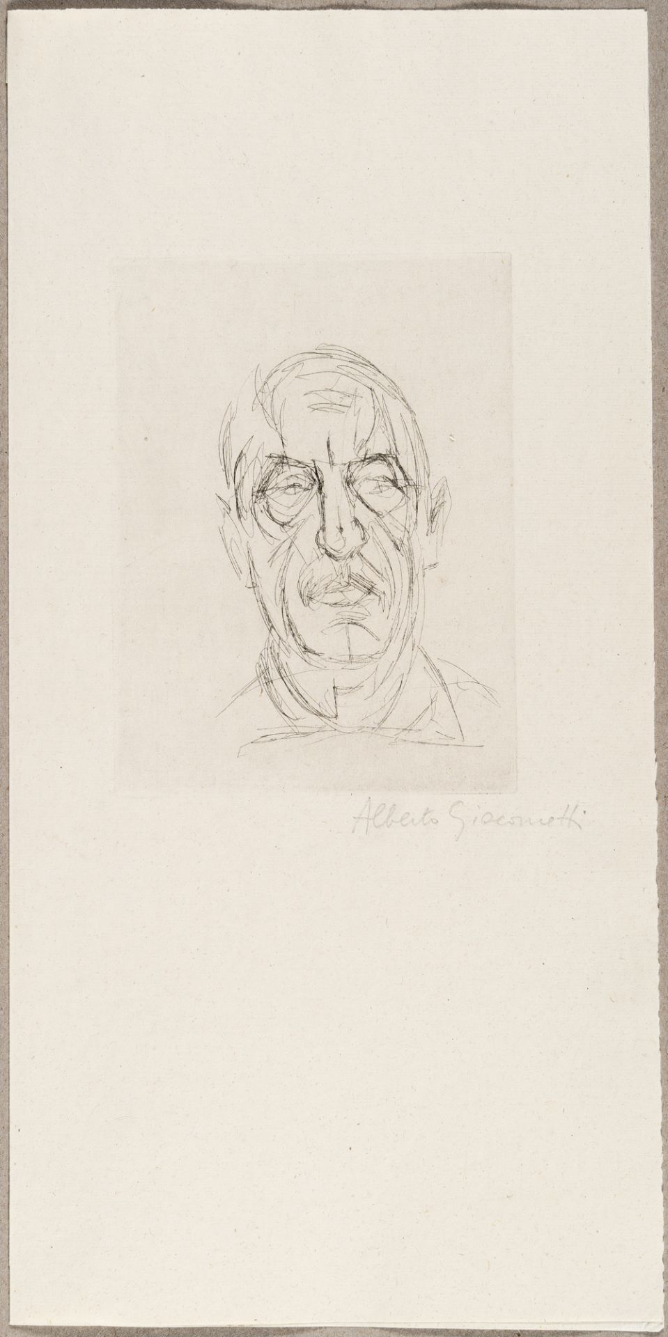 Alberto Giacometti (1901 Borgonovo - Chur 1966) – Orbandale (Iliazd) VI - Bild 2 aus 3