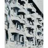 Roger Herman (1947 Saarbrücken) – Ohne Titel („s/w Building“)