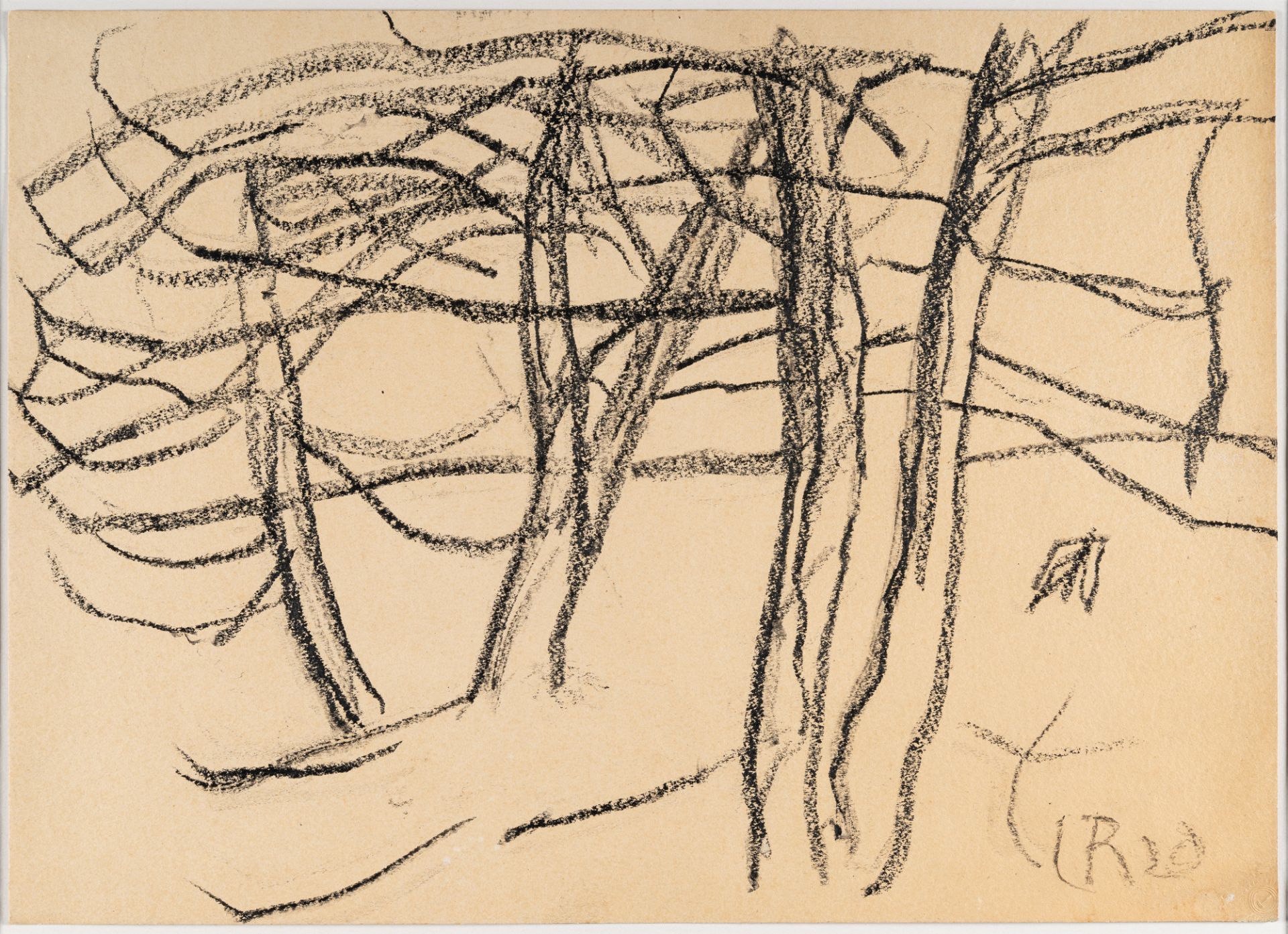Christian Rohlfs (1849 Niendorf - Hagen 1938) – Bäume im Winter - Bild 2 aus 2