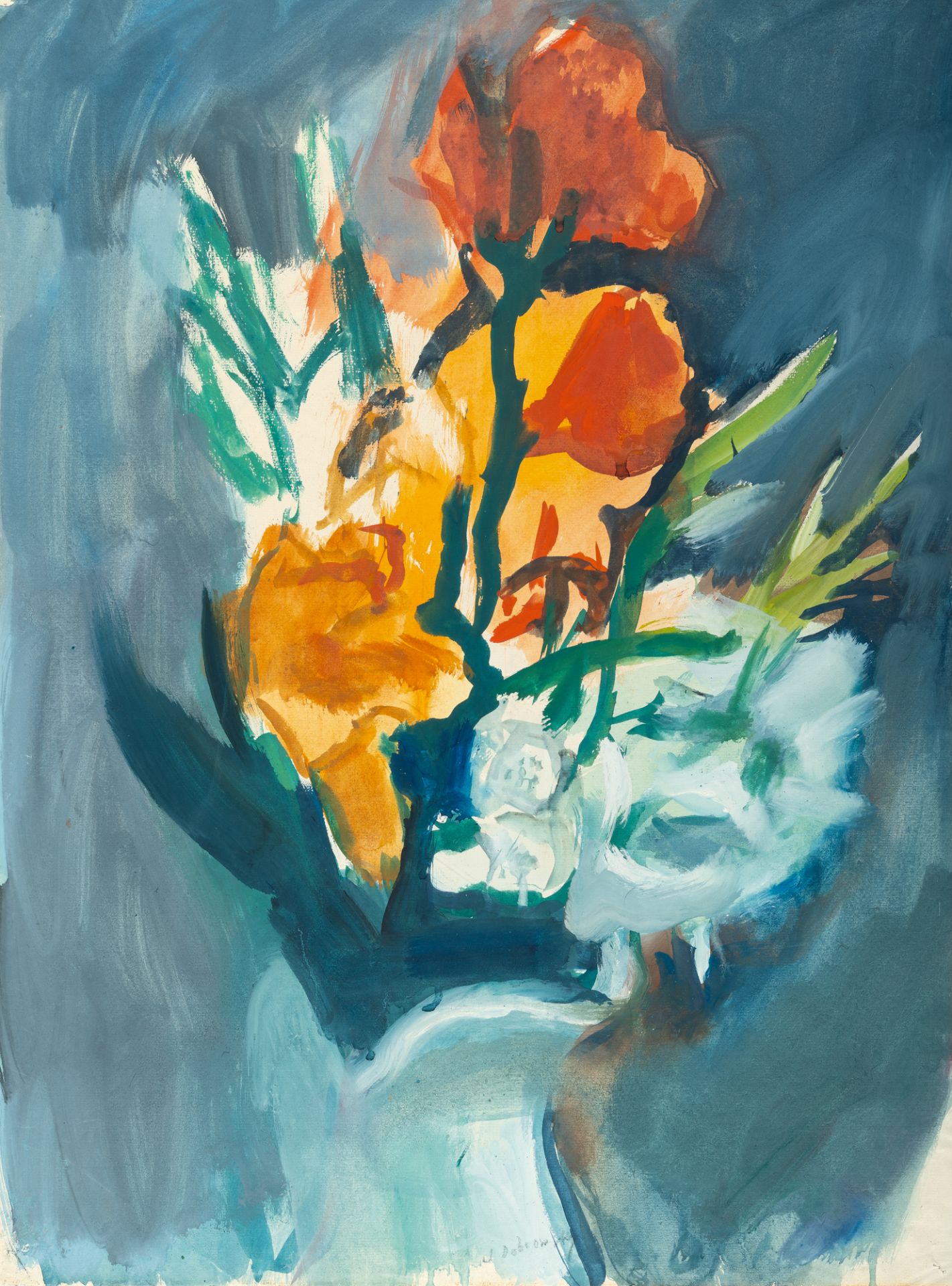 Josef Dobrowsky (1889 Karlsbad – Tullnerbach 1964) – Blumen