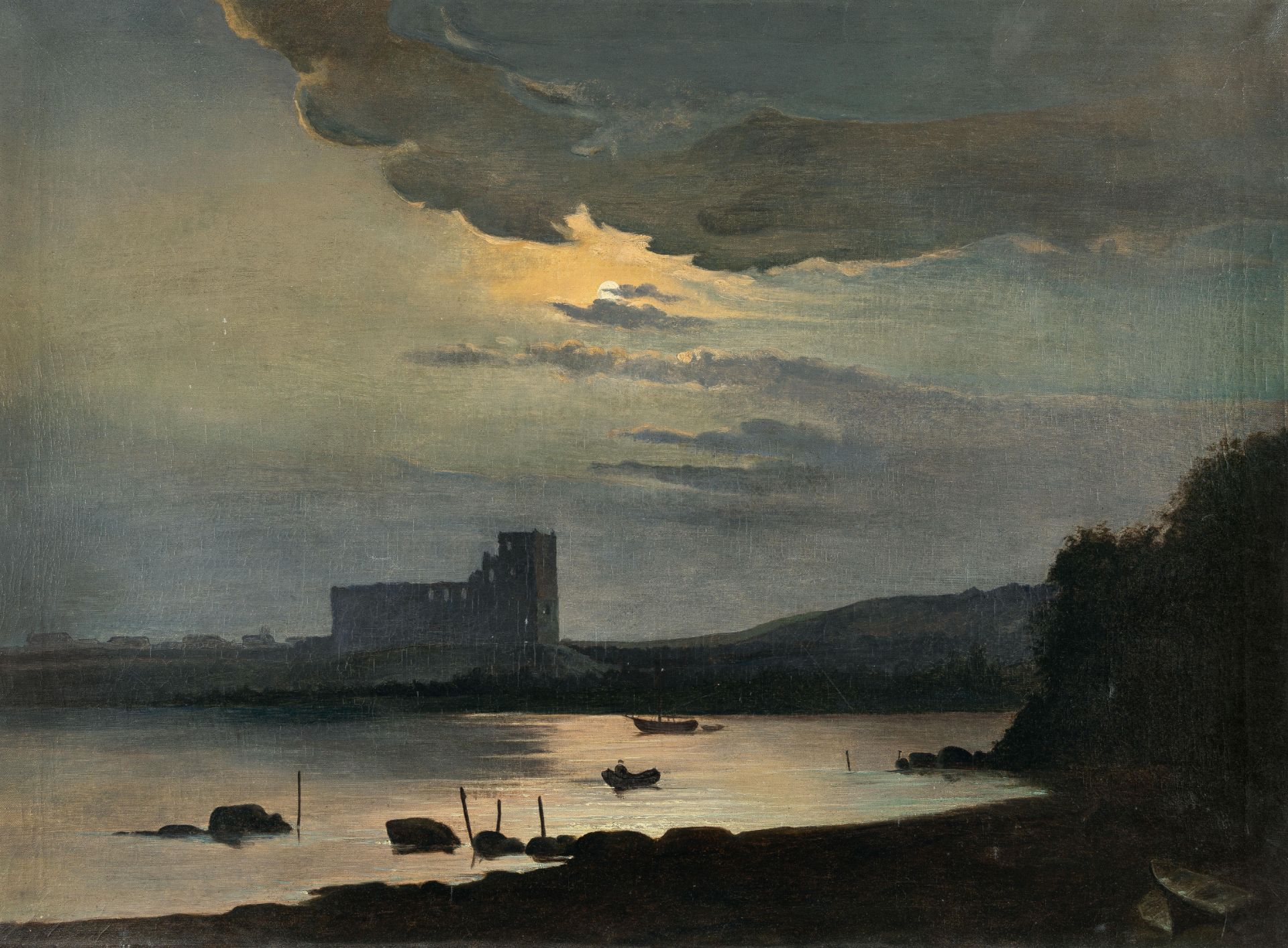 Frederik Michael Ernst Fabritius De Tengnagel (Zug (1781 Vejlegård – Kopenhagen 1849) – Blick auf di