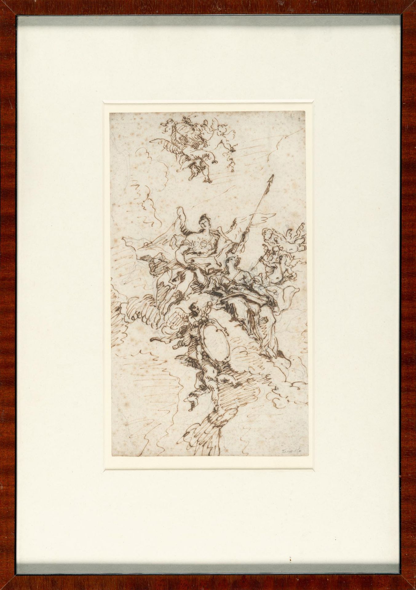 Carlo Innocenzo Carlone (1686 - Scaria - 1775) – Glorie der Vernunft - Bild 3 aus 3