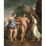 Philipp Friedrich von Hetsch (1758 - Stuttgart - 1838) – Hercules at the crossroads between virtue