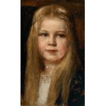 Friedrich August von Kaulbach (1850 München - Ohlstadt 1920) – Porträt der Tochter Doris