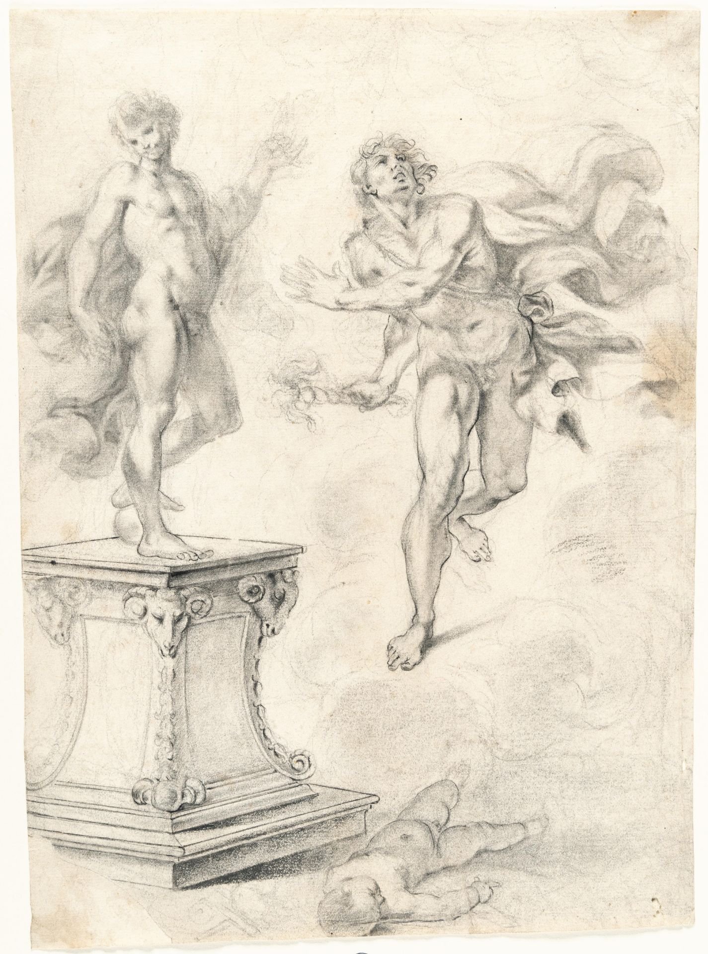 Niccolò Ricciolini (1687 – Rom – 1772) – Allegorische Figurengruppe - Bild 2 aus 3