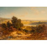 Carl Spitzweg (1808 - München - 1885) – Landschaft (Fränkische Landschaft)