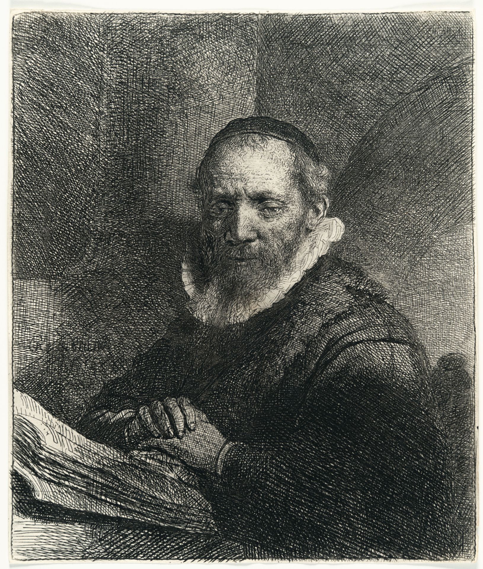 Rembrandt Harmensz. van Rijn – Jan Cornelis Sylvius - Bild 2 aus 3